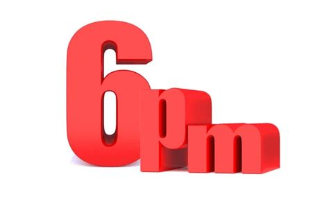 6pm e.t